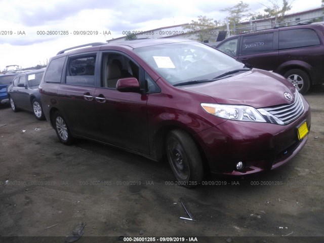 TOYOTA SIENNA 2017 5tdyz3dc6hs876983