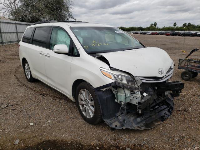 TOYOTA SIENNA XLE 2017 5tdyz3dc6hs900442