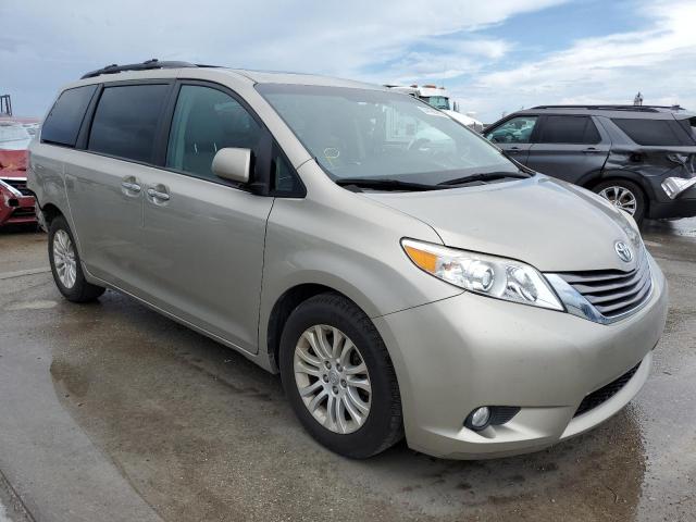 TOYOTA SIENNA XLE 2017 5tdyz3dc7hs781025