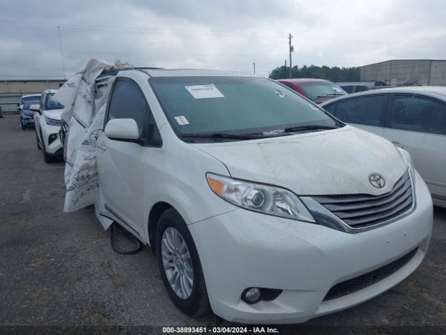 TOYOTA SIENNA 2017 5tdyz3dc7hs783972