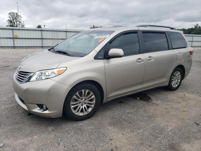 TOYOTA SIENNA XLE 2017 5tdyz3dc7hs784958