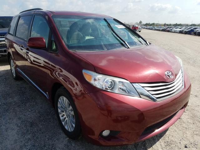 TOYOTA SIENNA XLE 2017 5tdyz3dc7hs789917