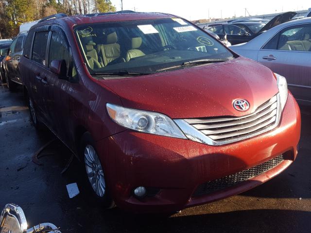 TOYOTA SIENNA XLE 2017 5tdyz3dc7hs820177