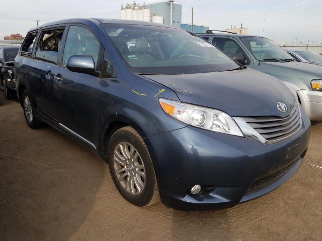 TOYOTA SIENNA XLE 2017 5tdyz3dc7hs842146