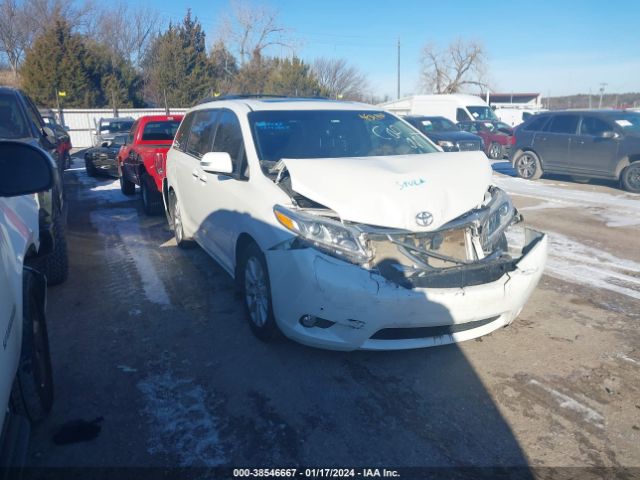 TOYOTA SIENNA 2017 5tdyz3dc7hs854880