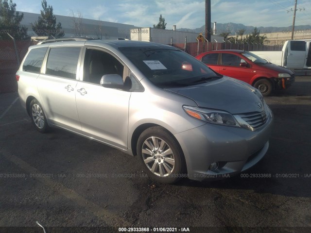 TOYOTA SIENNA 2017 5tdyz3dc7hs863367