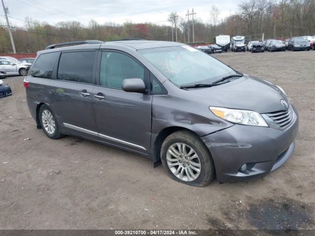 TOYOTA SIENNA 2017 5tdyz3dc7hs868441