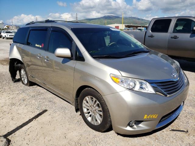 TOYOTA SIENNA XLE 2017 5tdyz3dc7hs885966