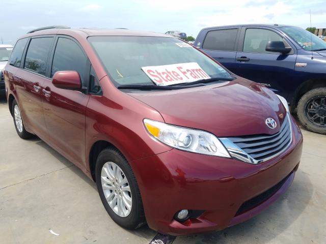 TOYOTA SIENNA XLE 2017 5tdyz3dc7hs895297