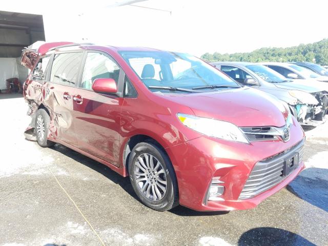 TOYOTA SIENNA XLE 2019 5tdyz3dc7ks014489