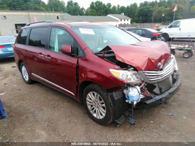 TOYOTA SIENNA 2017 5tdyz3dc8hs772589