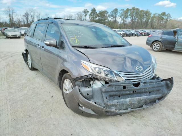 TOYOTA SIENNA XLE 2017 5tdyz3dc8hs775654