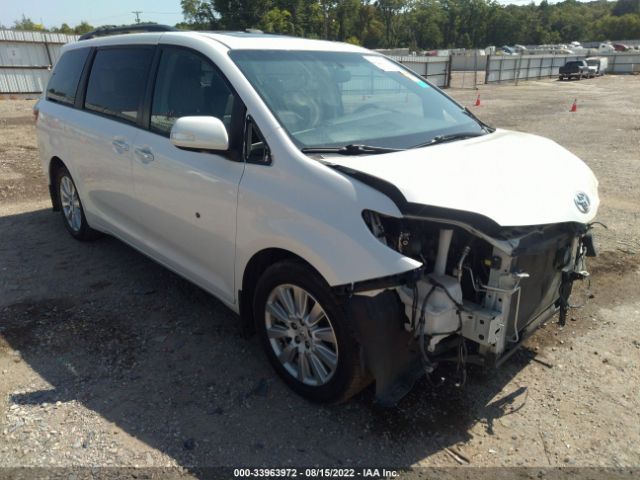 TOYOTA SIENNA 2017 5tdyz3dc8hs783706