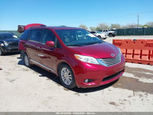 TOYOTA SIENNA 2017 5tdyz3dc8hs785424