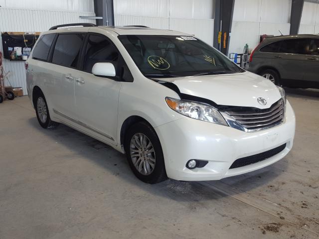 TOYOTA SIENNA XLE 2017 5tdyz3dc8hs807311