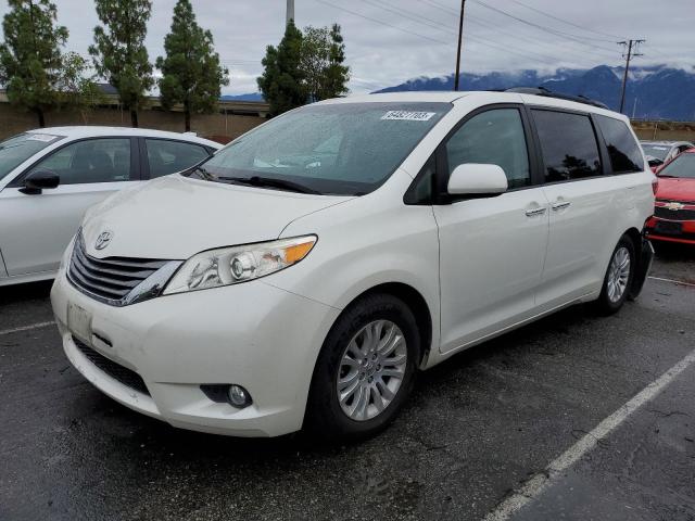 TOYOTA SIENNA XLE 2017 5tdyz3dc8hs829437