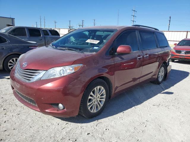 TOYOTA SIENNA XLE 2017 5tdyz3dc8hs834704