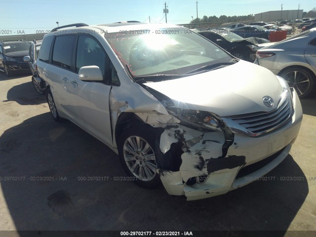 TOYOTA SIENNA 2017 5tdyz3dc8hs840826