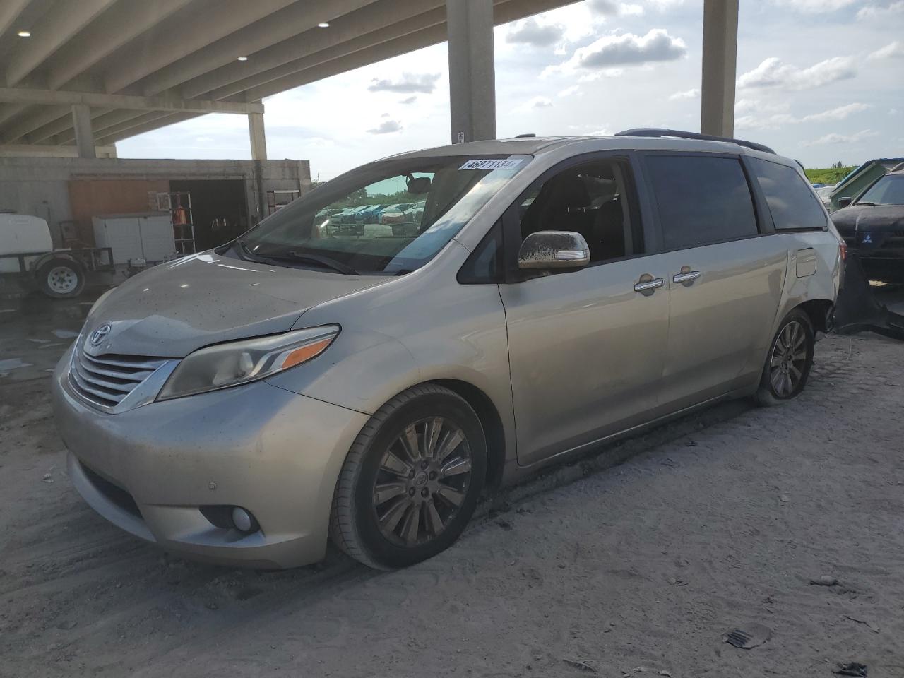 TOYOTA SIENNA 2017 5tdyz3dc8hs844178