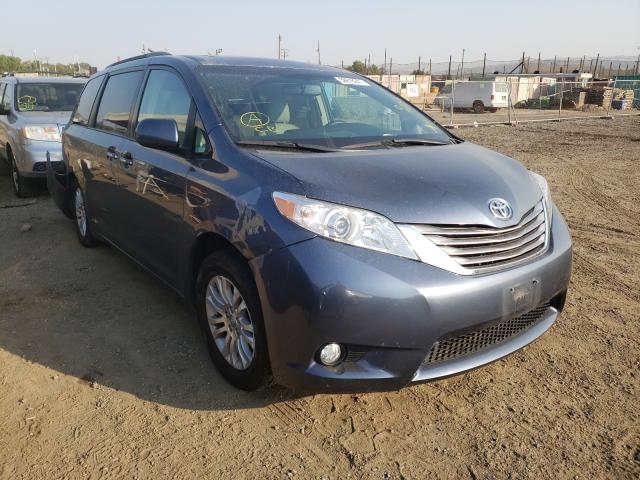 TOYOTA SIENNA XLE 2017 5tdyz3dc8hs850711