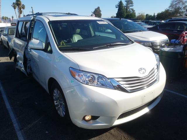 TOYOTA SIENNA XLE 2017 5tdyz3dc8hs869341