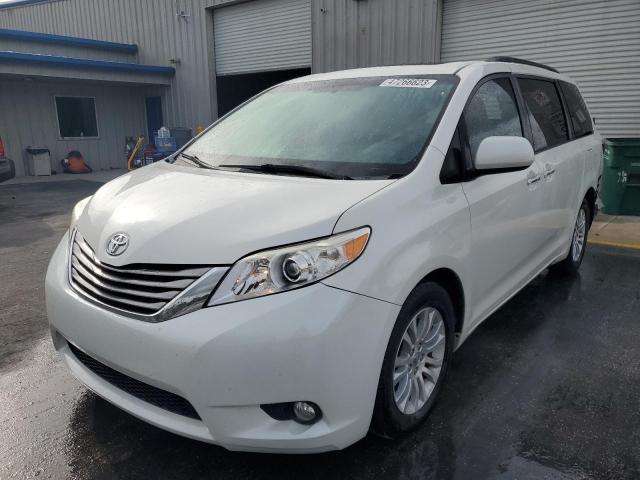 TOYOTA SIENNA XLE 2017 5tdyz3dc8hs870621