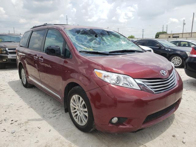 TOYOTA SIENNA XLE 2017 5tdyz3dc8hs897026