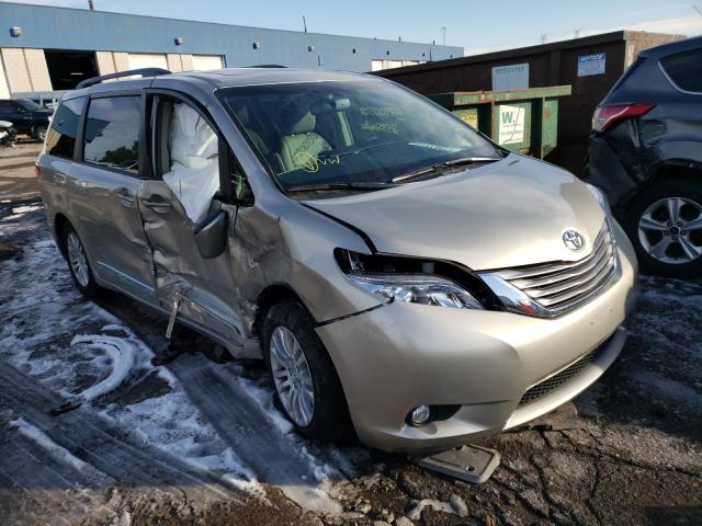 TOYOTA SIENNA XLE 2017 5tdyz3dc8hs897446