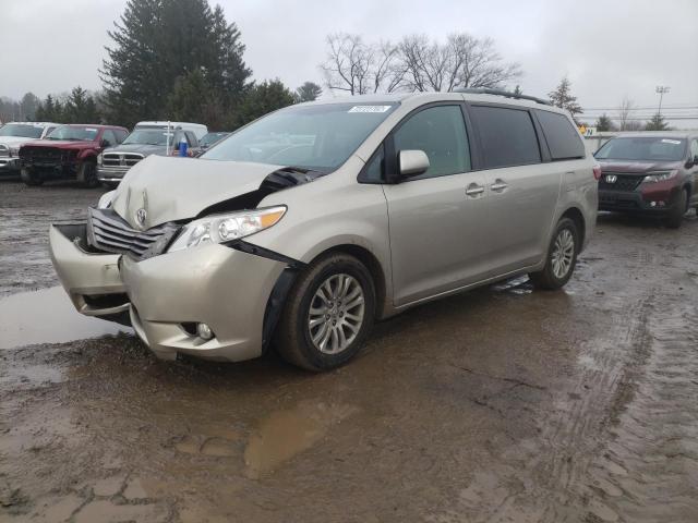 TOYOTA SIENNA XLE 2017 5tdyz3dc9hs802960