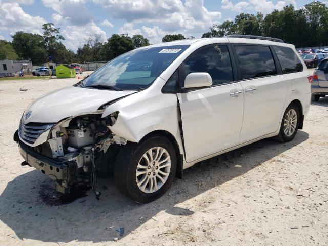 TOYOTA SIENNA XLE 2017 5tdyz3dc9hs811464