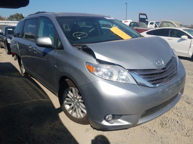 TOYOTA SIENNA XLE 2017 5tdyz3dc9hs833562