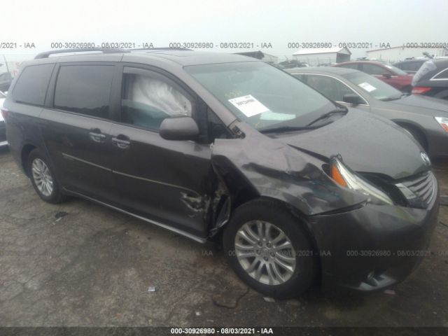 TOYOTA SIENNA 2017 5tdyz3dc9hs834338