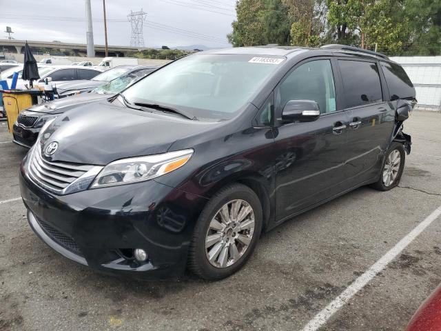 TOYOTA SIENNA XLE 2017 5tdyz3dc9hs835358