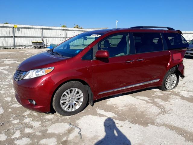 TOYOTA SIENNA XLE 2017 5tdyz3dc9hs839717