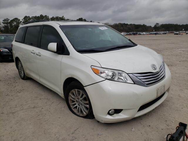 TOYOTA SIENNA XLE 2017 5tdyz3dc9hs852127