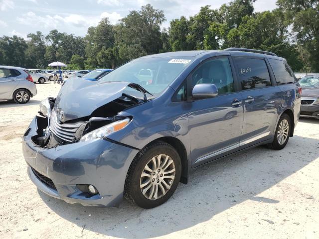 TOYOTA SIENNA XLE 2017 5tdyz3dc9hs861622