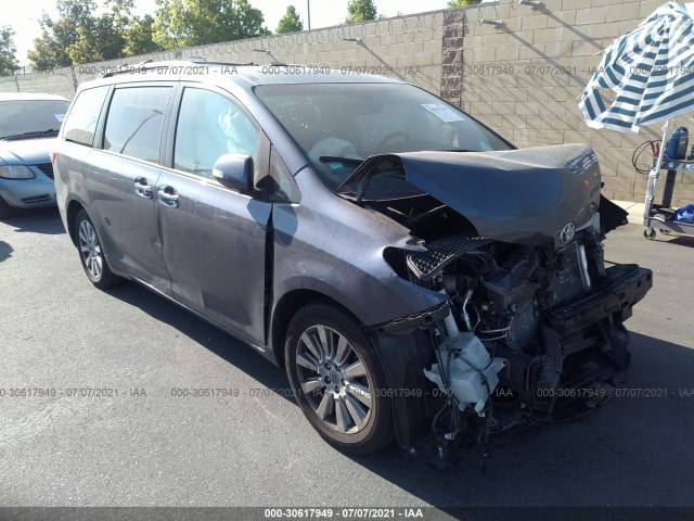 TOYOTA SIENNA 2017 5tdyz3dc9hs872877