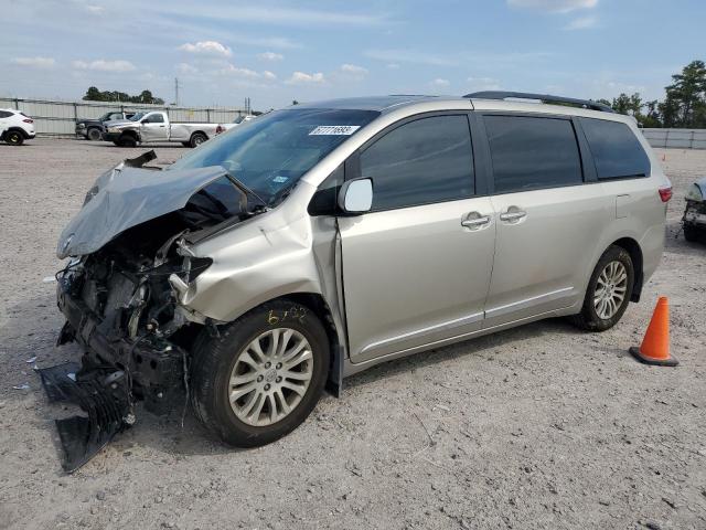 TOYOTA SIENNA XLE 2017 5tdyz3dc9hs881756