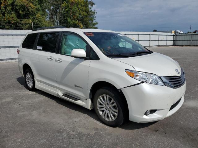 TOYOTA SIENNA XLE 2017 5tdyz3dc9hs881787