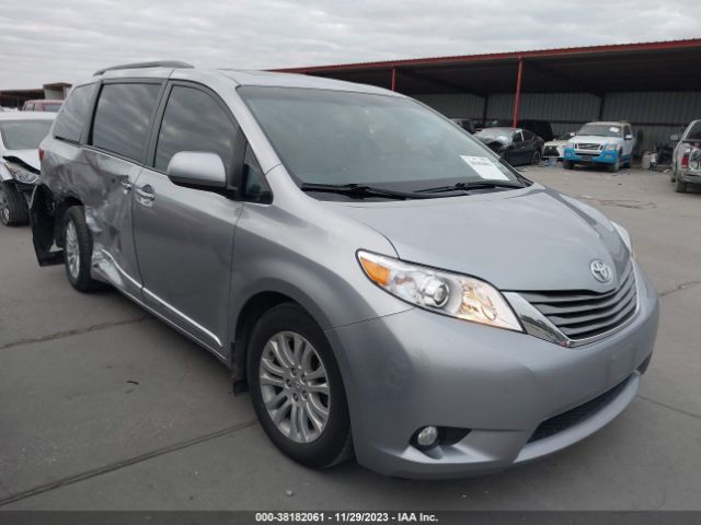 TOYOTA SIENNA 2017 5tdyz3dc9hs888710