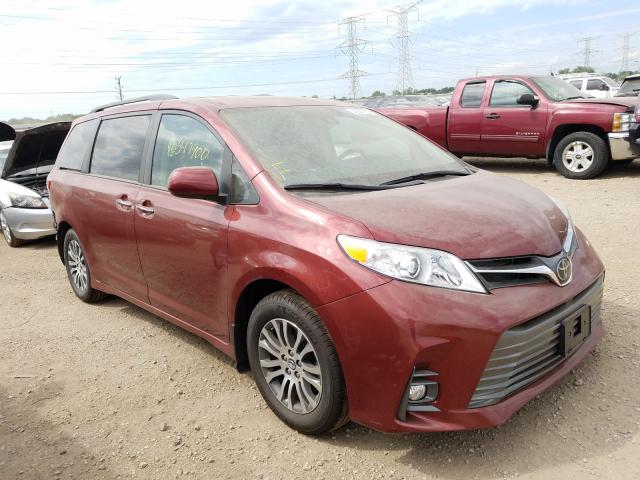 TOYOTA SIENNA XLE 2020 5tdyz3dc9ls047558