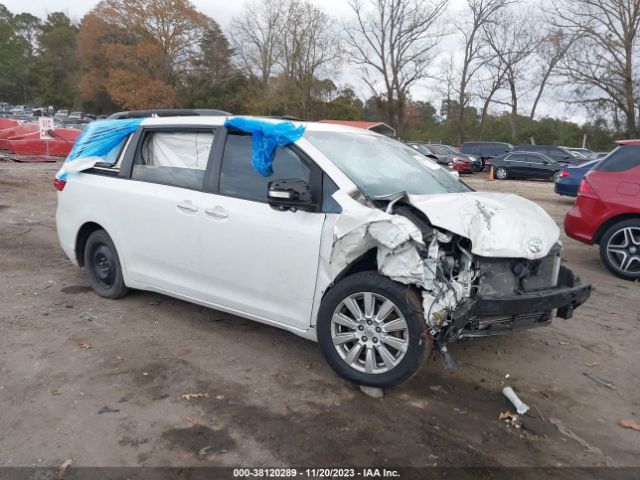 TOYOTA SIENNA 2017 5tdyz3dcxhs778166