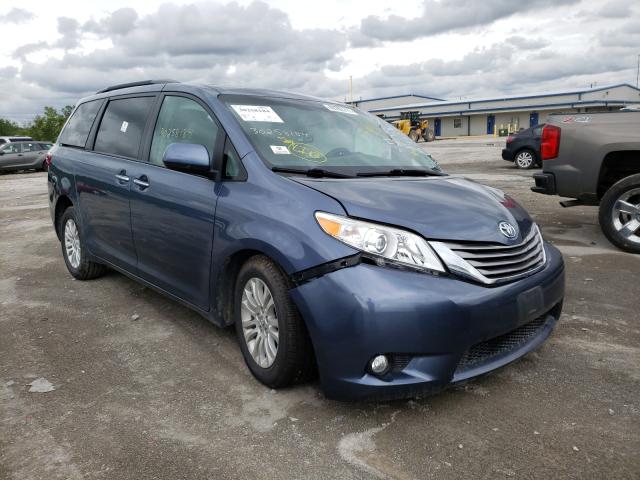 TOYOTA SIENNA XLE 2017 5tdyz3dcxhs800831