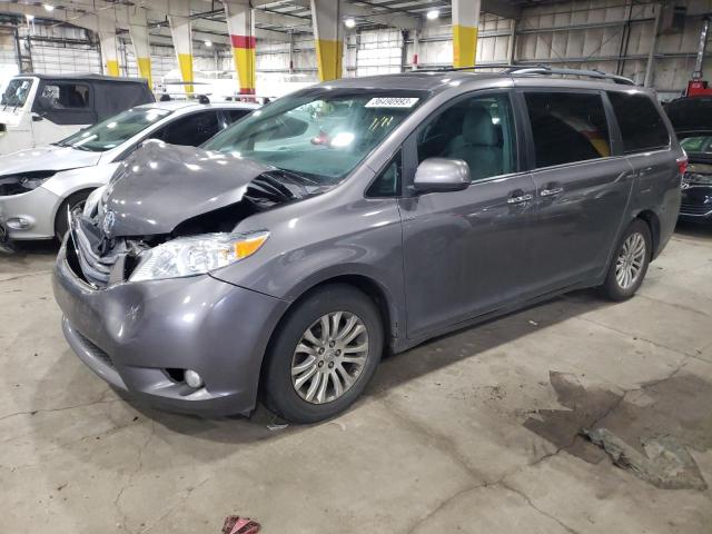 TOYOTA SIENNA XLE 2017 5tdyz3dcxhs803373