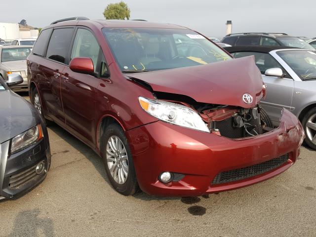 TOYOTA SIENNA XLE 2017 5tdyz3dcxhs803681