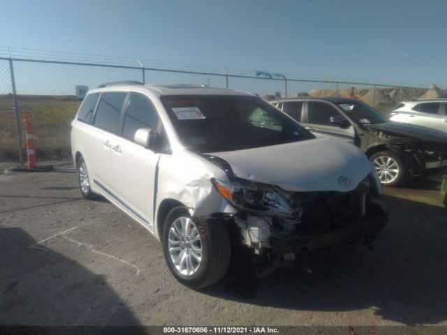 TOYOTA SIENNA 2017 5tdyz3dcxhs804538