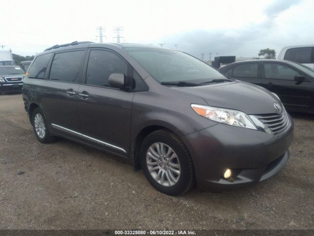 TOYOTA SIENNA 2017 5tdyz3dcxhs821968