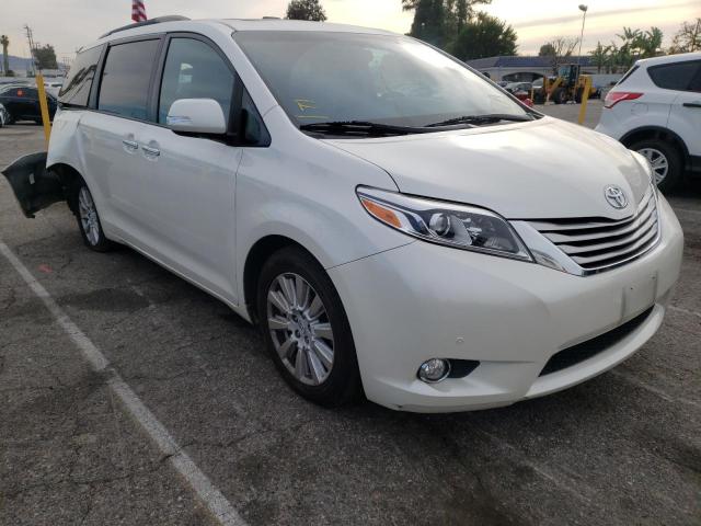 TOYOTA SIENNA XLE 2017 5tdyz3dcxhs827334