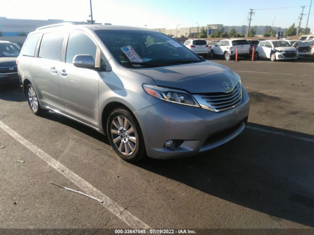 TOYOTA SIENNA 2017 5tdyz3dcxhs852640