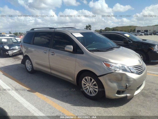 TOYOTA SIENNA 2017 5tdyz3dcxhs854095